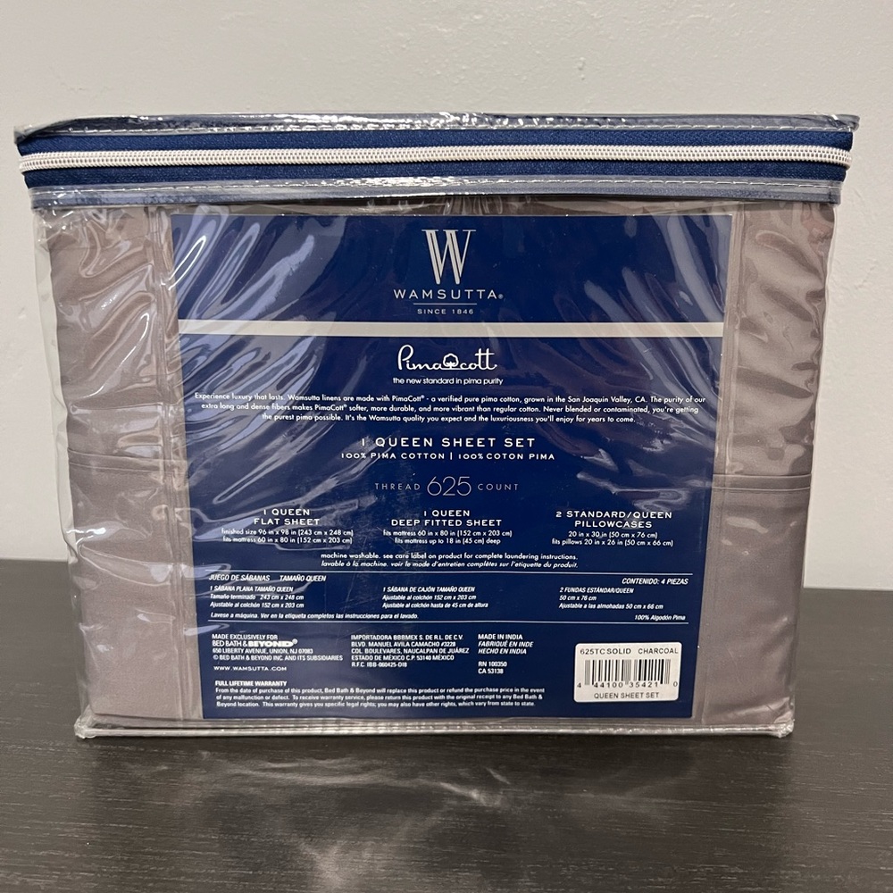 Wamsutta queen-size bedding set. BRAND NEW. Never opened.